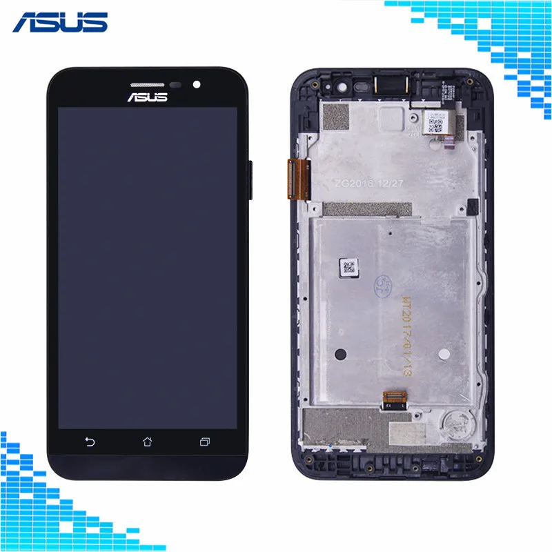 

Asus ZB500KG Full Screen Black LCD Display+Touch Screen digitizer Assembly with Frame For Asus ZenFone Go ZB500KG LCD screen