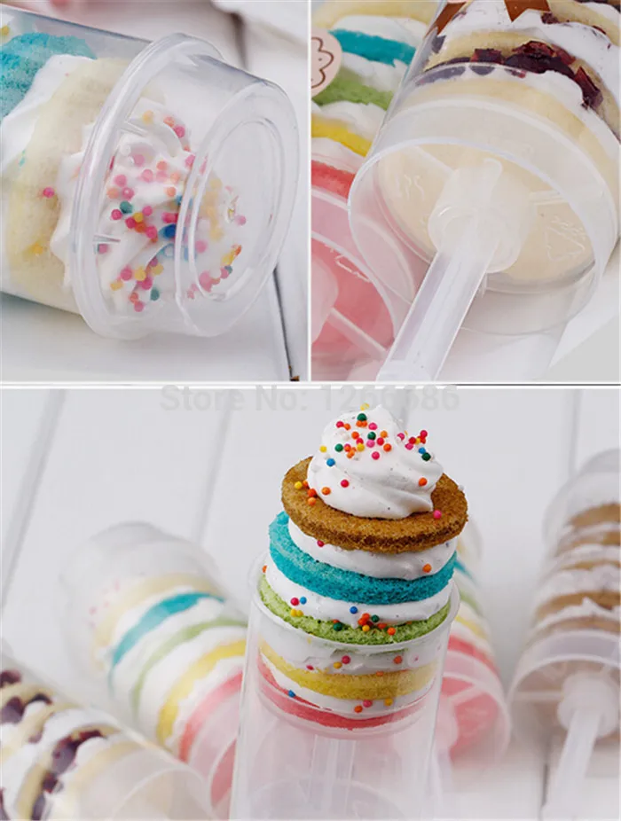 

3000pcs/lot push up pop containers for cake/ice cream/Empty wedding cupcake containers