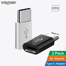 2 шт. USB C type-C для mi cro USB разъем OTG адаптер для Xiaomi mi 5 6 8 9 SE Lite 5X 6X Max mi x 2 2S 3 Poco F1 Red mi Note 7 Pro
