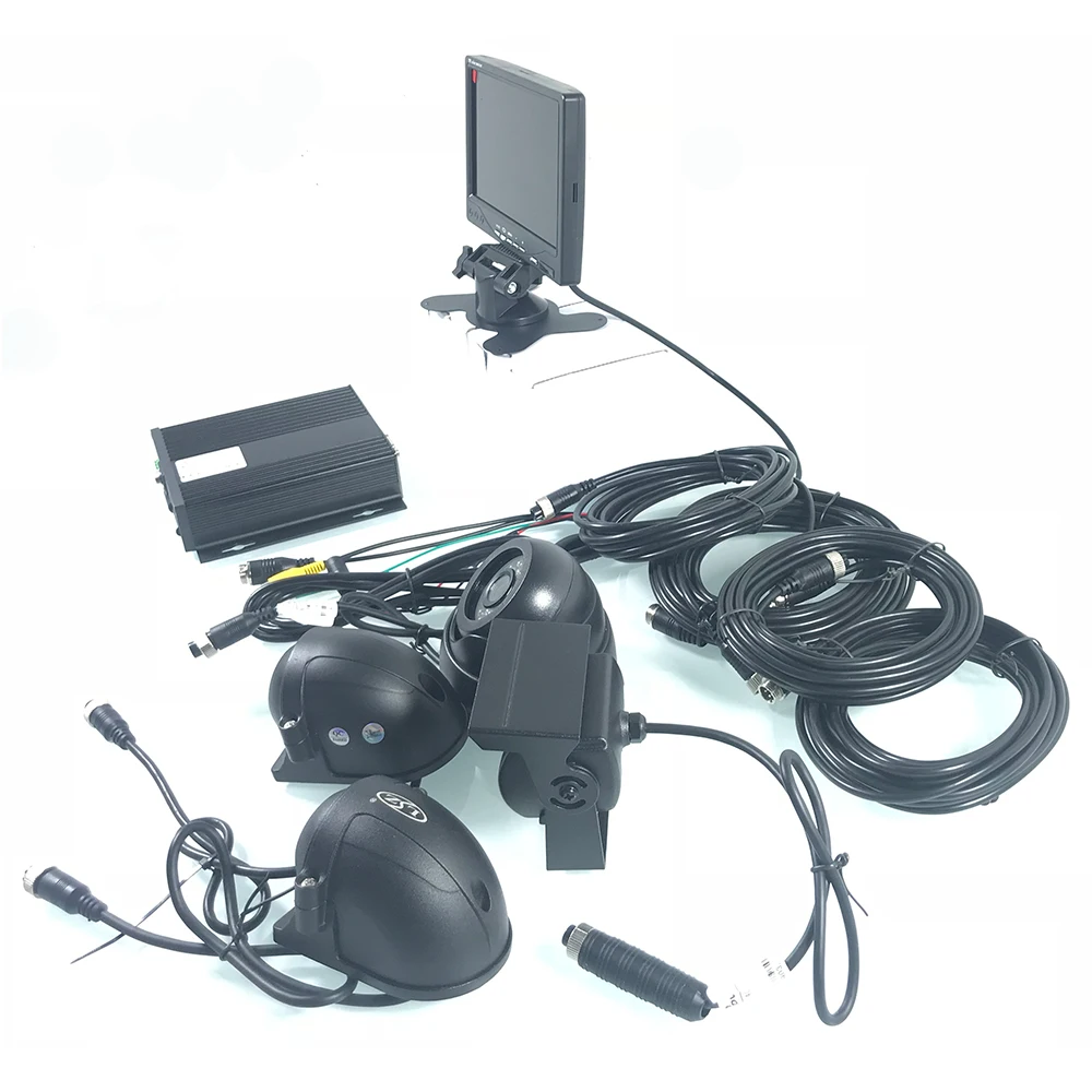  Produttori di genuino all'ingrosso 4 canali audio e video AHD960P analogico HD camion tour bus/tren