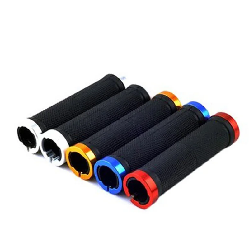 

A Pair of Bike Rubber Handlebar Grips Bicycle Handle Bar Grips Cycling Mountain Bike Bicycle Spare Parts Accessories 22mm 2018