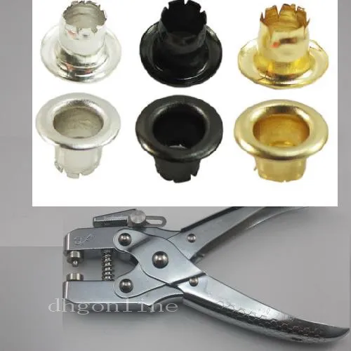 300 pcs Grommets Eyelets for Canvas Clothes Leather Self Backing and