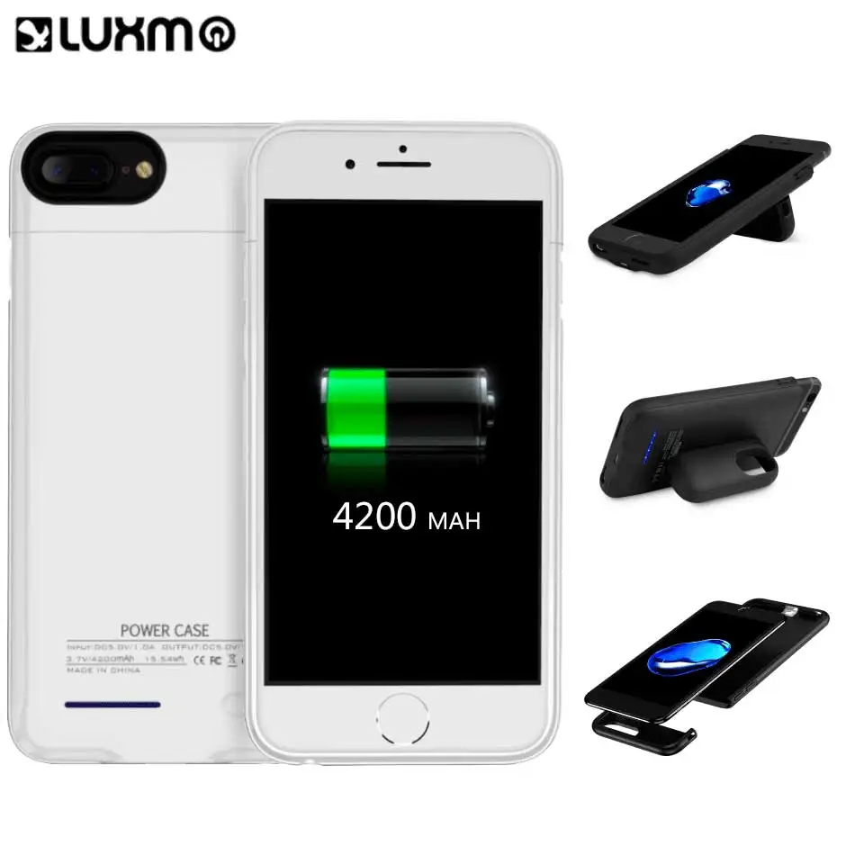

Charger De Cellular Phone Portatil Mobile Charger 4200mah Power Cases For Iphone 6plus 6splus 7plus 8plus Wireless Battery Case