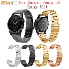 ZENHEO Quick Release замена Браслет часы ремешок для Garmin Fenix 5S Smart Watch 20 мм запястье