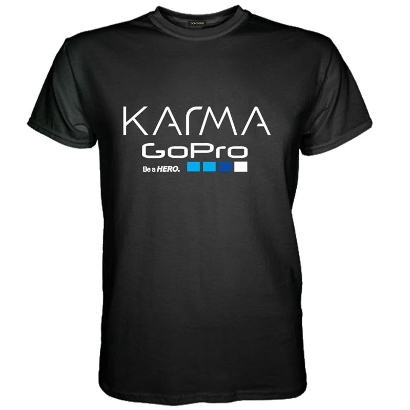 GoPro Helmet Hero3 HD Camera Go Pro T Shirts GOPRO KARMA Drone Logo T