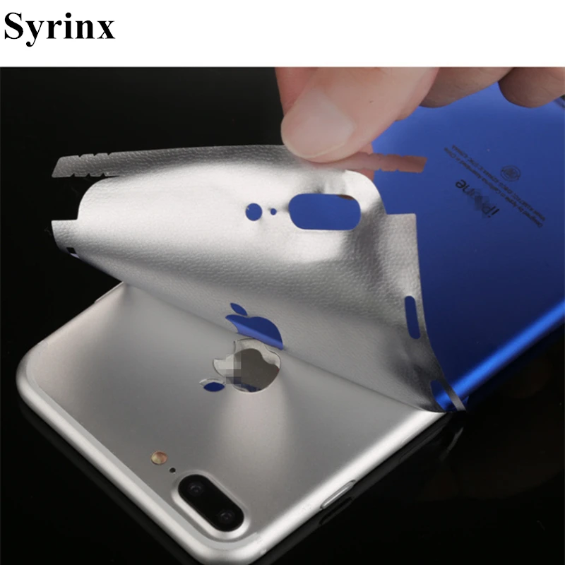 

Syrinx For iphone 6 6s 7 8 Plus X Ice Film for 6 6s Protector Top Sell Full Body Candy Color Decal Sticker Wrap Skin Case Cover