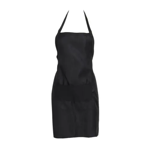 Unisex Apron HOT Adjustable Double Pocket Bib Apron Mens Womens Kitchen Restaurant Chef Classic Cooking Apron