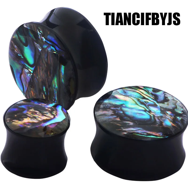 TianciFBYJS 2017 Hot shell ear plugs flesh tunnels piercing body