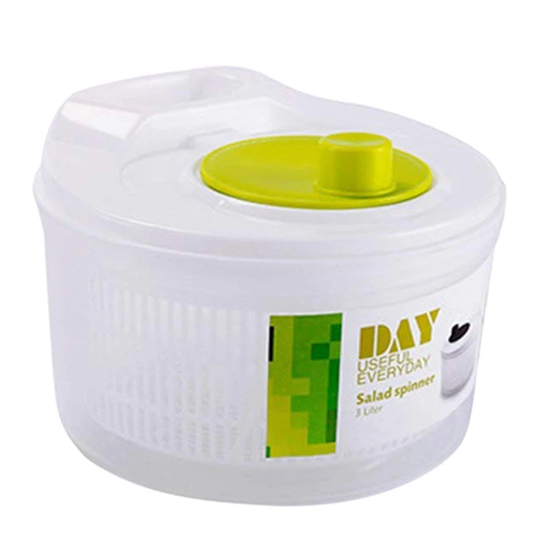 

Salad Dryer Vegetable Fruit Drain Basket Dehydrator Shake Water Basket Multifunction Kitchen Salad Tools