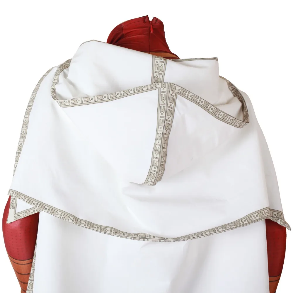  2019 Hot Adult Men Kids Movie Costume Halloween DC movie comics Golden Thunder Shazam Cosplay Siame