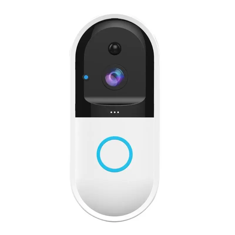 Video Doorbell Camera Set Smart WiFi Video Intercom 720p Visual Door Phone Doorbell Camera Security Wireless WiFi Intercom