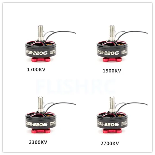 

4Pieces/Lot EMAX RSII 2206 2300KV /1700KV /1900KV/2700KV Motor CW CCW for FPV RACER Quadcopter Kvadrokopter RC Drone Aircraft