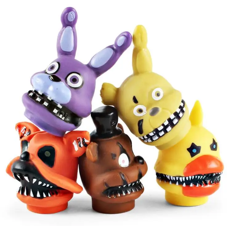 Пять ночей у Фредди около 10 см ПВХ фигурку FNAF Бонни Фокси Fazbear Медведь кукла для