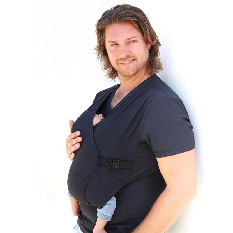 mens baby carrier shirt