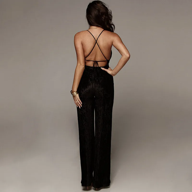 women sexy sleeveless halter casual jumpsuits 14_