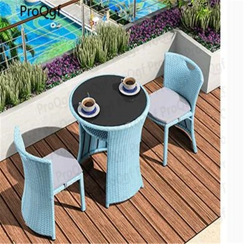 

1 Set rattan chair and table hotel Minshuku