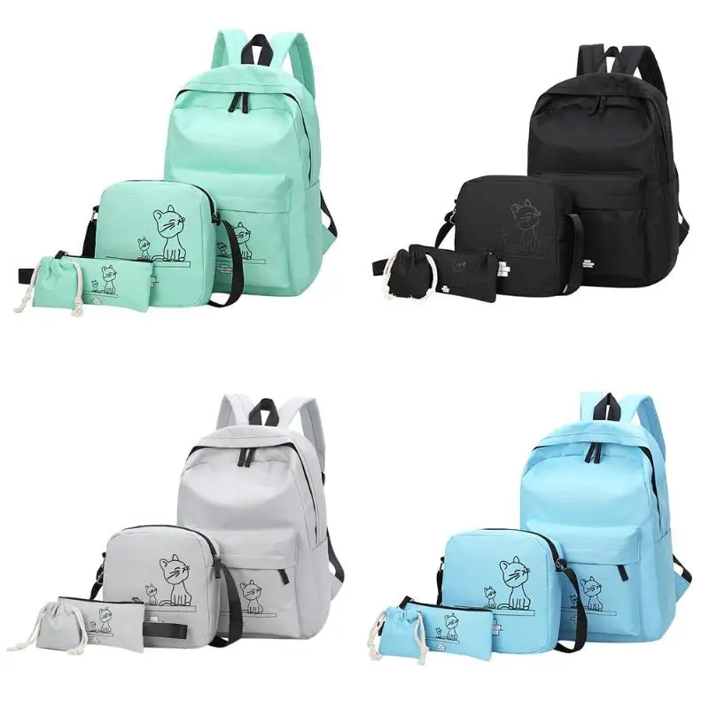 Impresso Mulheres Mochilas De Viagem Sacos de Embreagem Ombro