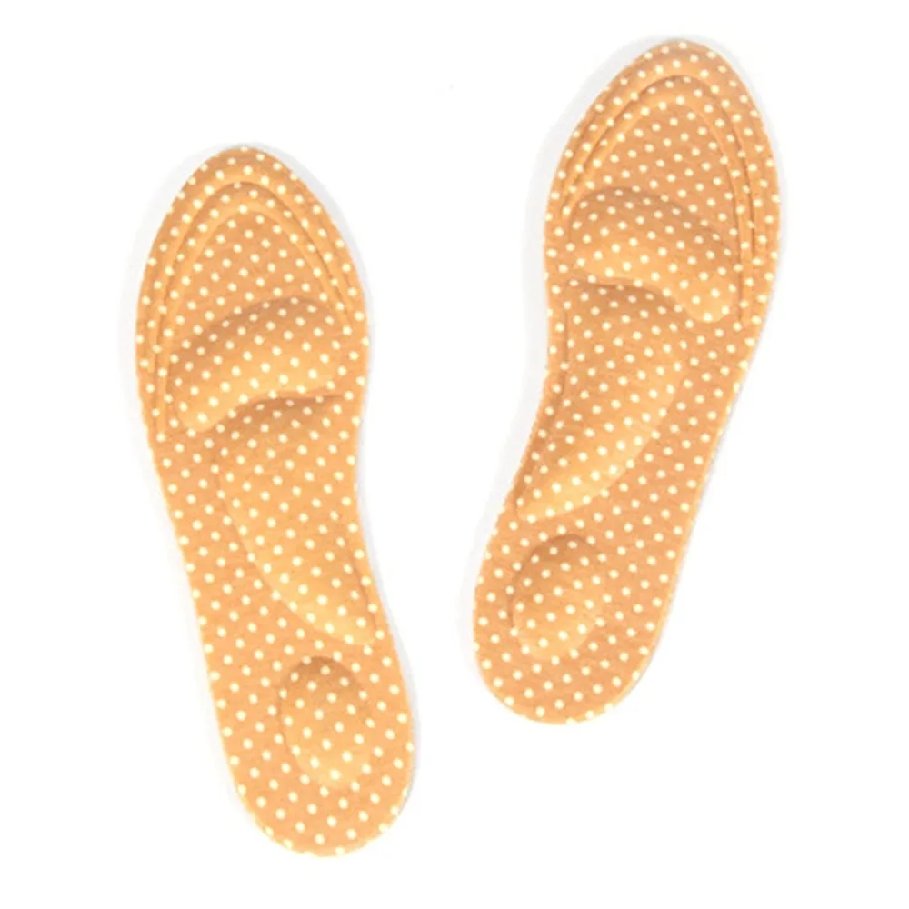 4D Sponge Arch Support Walking Insoles Massage Sweat absorbing Insoles 2