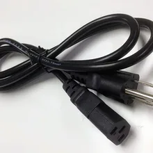 Вилка США/штепсельная вилка ЕС/штепсельная вилка Великобритании/штепсельная вилка Au Универсальная 3 вилка шнуар питания кабель для настольных принтеров мониторы 1,2 м