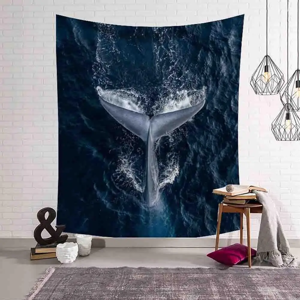 Blue Whale Tapestry 2