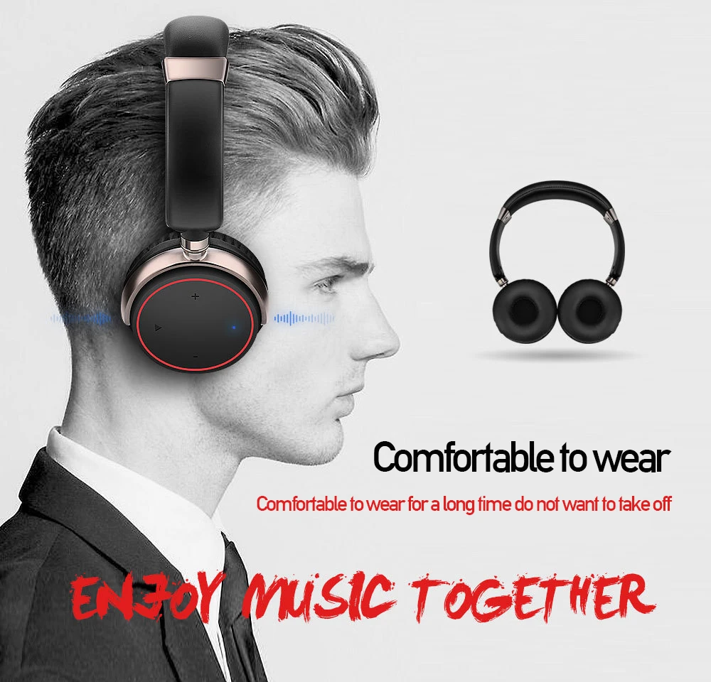 New B200 wireless Bluetooth headset, stereo headphone, 3D headset