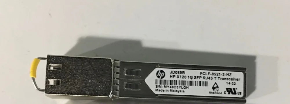 

JD089B FCLF-8521-3-HZ X120 1G SFP RJ45 T Transceiver