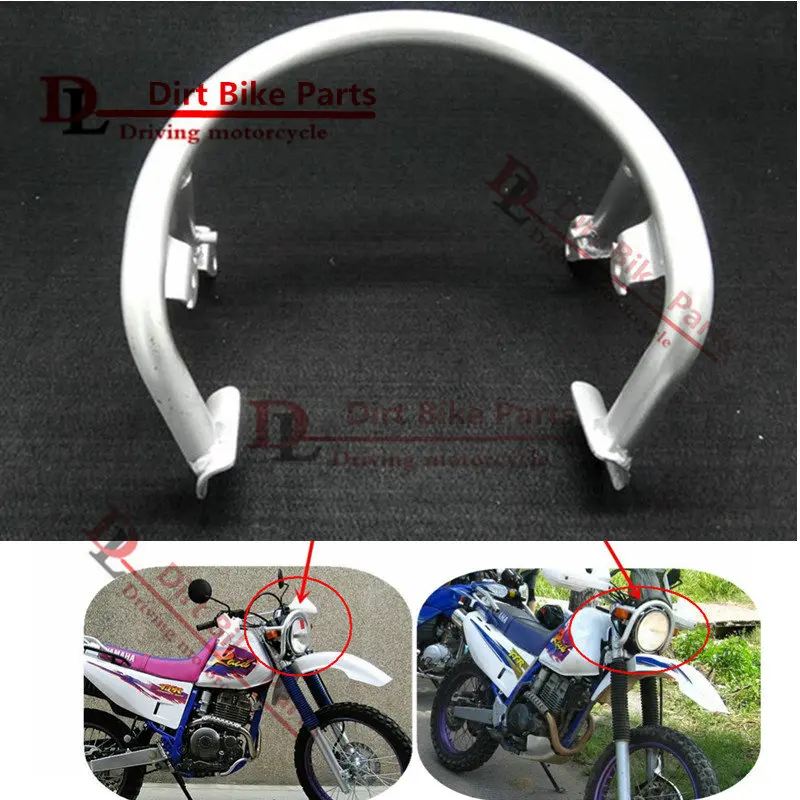 

TTR250 TT-R250 Front Headlight Guard Head Light Lamp Protector Bracket Shelf for Yamaha TTR TT-R 250 Motocross Pit Dirt Bike