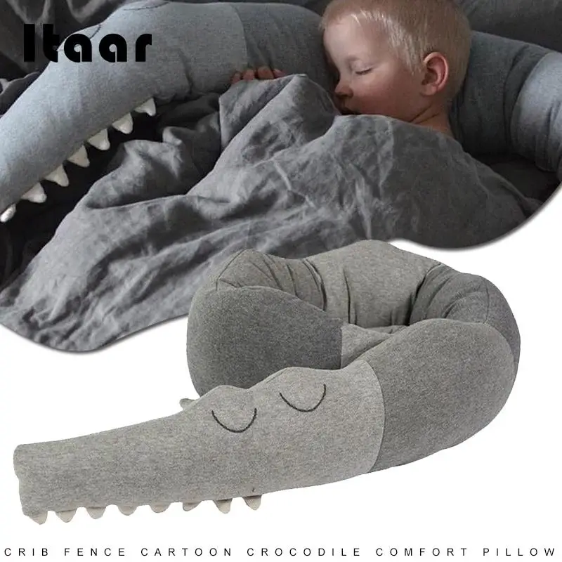 Lovely Baby Bed Pillows Cotton Decoration Sleep Newborn Bed Pillows Cot Crib Infant Bed Pillows