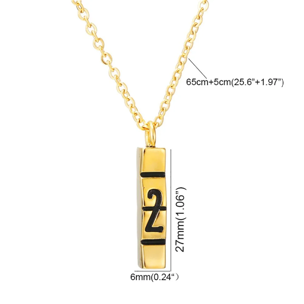 AMORUI модный Xanax вертикальный Pill Bar кулон ожерелье ID нержавеющая сталь Женская цепочка ожерелье s розовый кулон из золота и серебра Колье