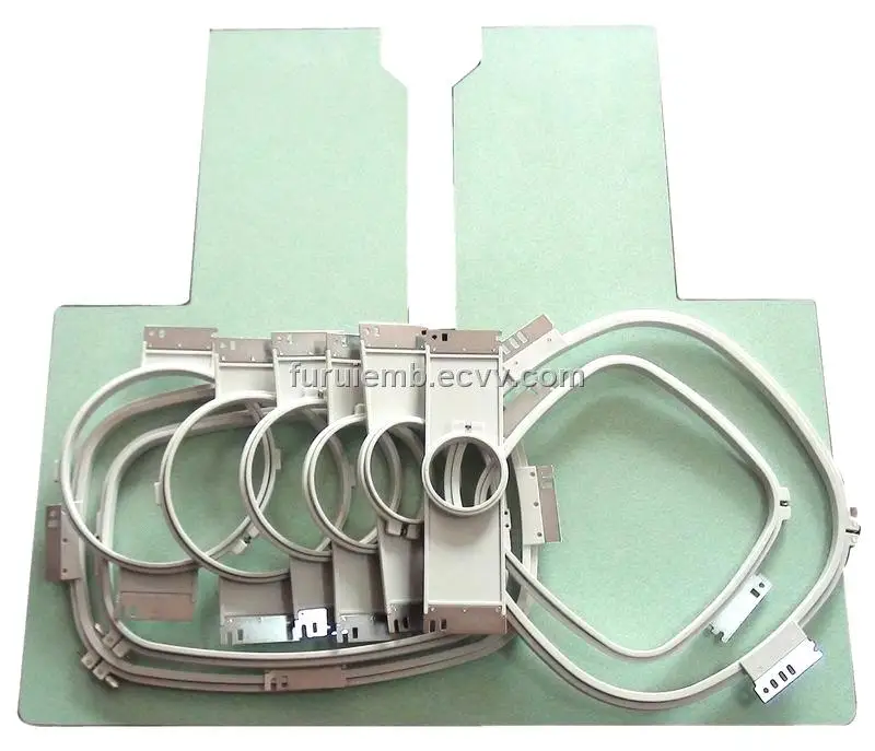 

Embroidery area 360 mm SET 7 of Replacement tubular Embroidery Hoops / 3", 4.7" , 5.9" , 7.1" , 8.3" , 9.4" , 11.8" for Tajima