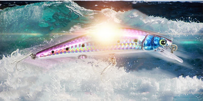 USB Перезаряжаемый мигающий светодиодный светильник, подергивающиеся рыболовные приманки, электрическая Реалистичная Вибрирующая рыболовная приманка, 1 шт