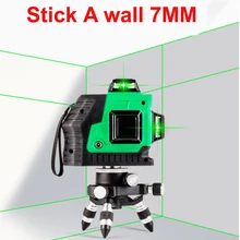 Красные линии или зеленые линии 3D 12 линий лазерный уровень, самонивелирующийся 360 горизонтальный, вертикальный крест супер мощный