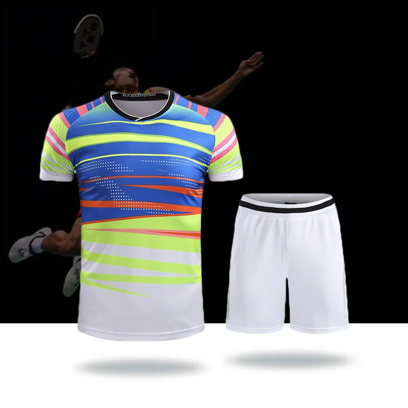 Костюм для бадминтона, чемпионат мира, рубашка для бадминтона, спортивная одежда спортсмена, одежда для тенниса, костюм для настольного тенниса для мужчин и женщин