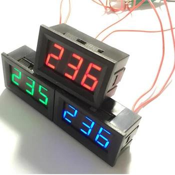 

Free Shipping Mini Size High Precision LCD Digital Display Two Line AC30-500V Digital Electronic Digital Voltmeter