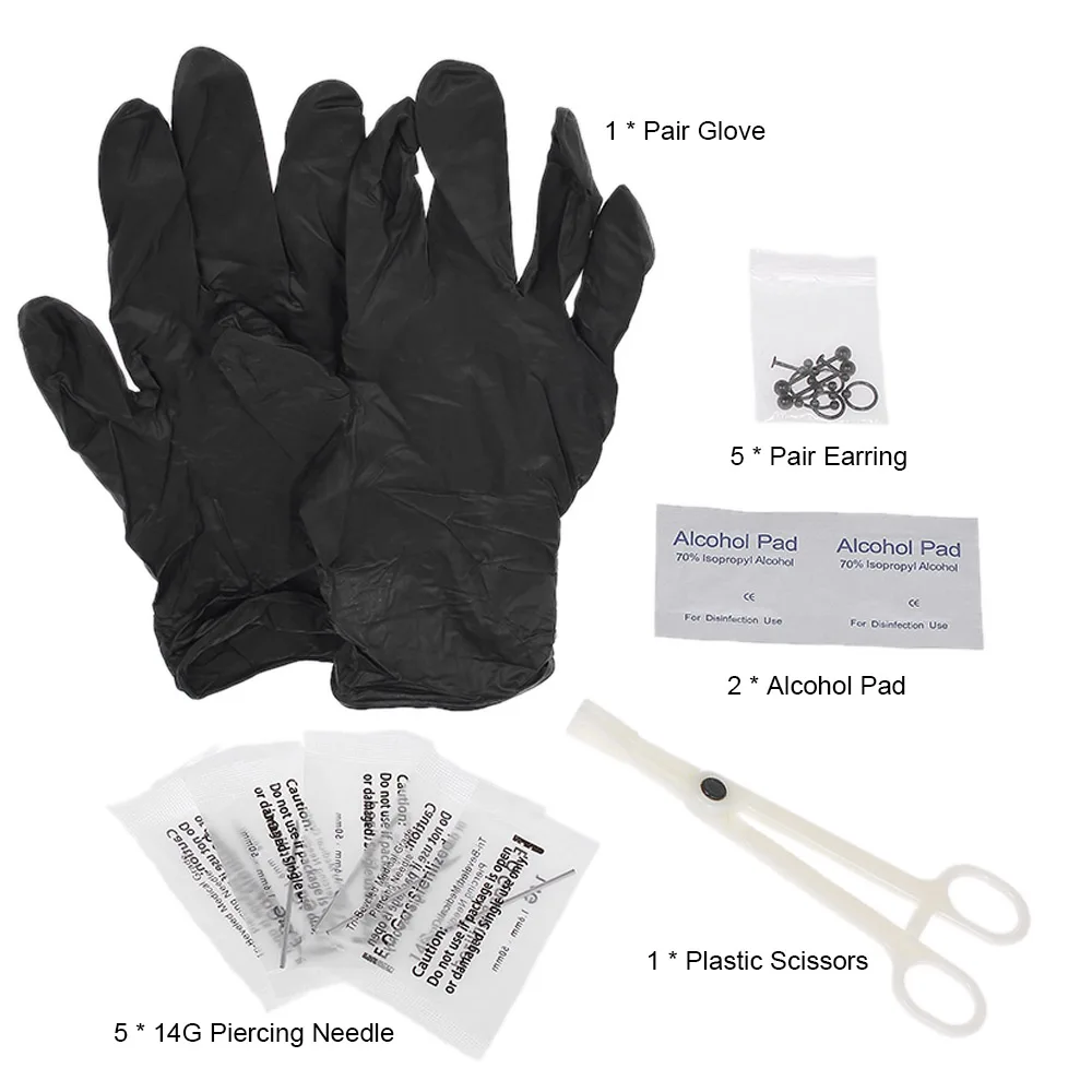 Buy Body Piercing Tools Kit Professional Ear Nose