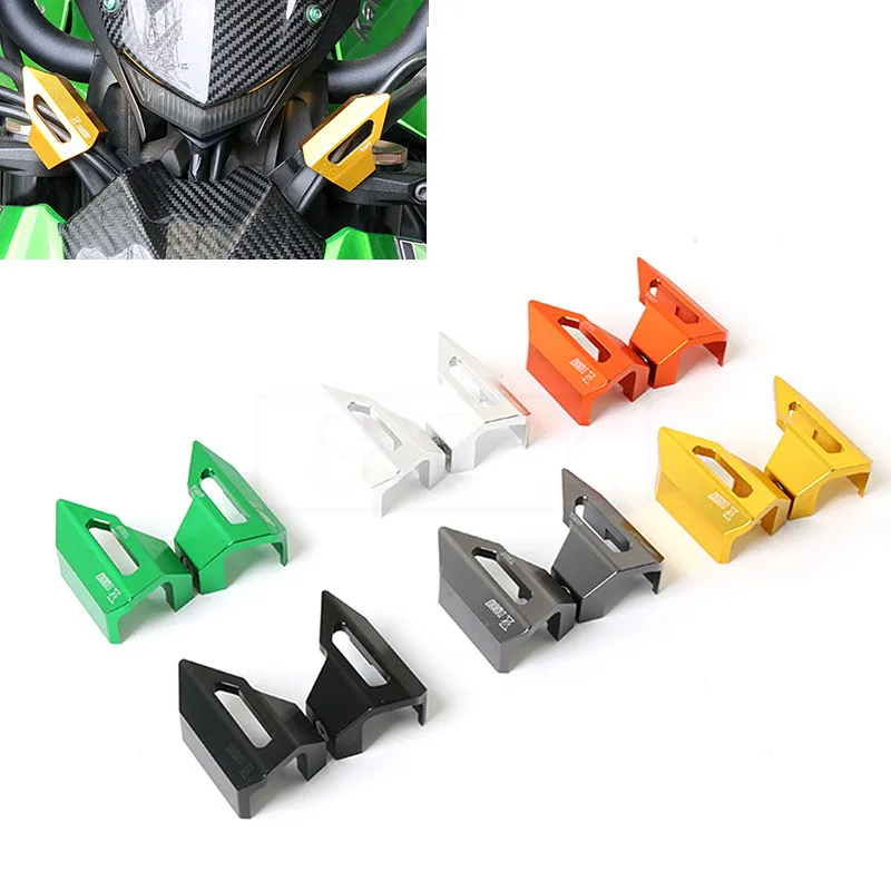 

Motorcycle CNC Front Brake Clutch Line Clamp Holder For Kawasaki Z1000 2014 2015 2016 Moto Fairing Cover Accessory Z 1000 14 15