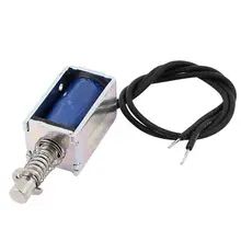 Постоянный ток 9 В 2,7 Вт 120 г/2 мм тип тяги Электромагнит