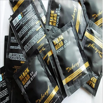 

50pcs/lot black mask Deep Cleansing purifying peel off Black head Close pores facial mask head pore strips