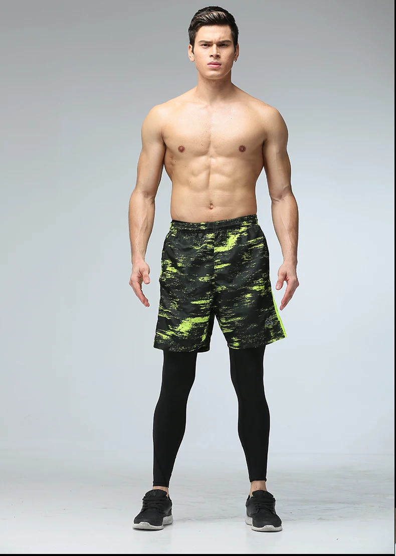 Корзина Homme бренд камуфляж Баскетбол мужские шорты быстросохнущие тканые брюки спортзал фитнесс бег Футбол пляжные мужские