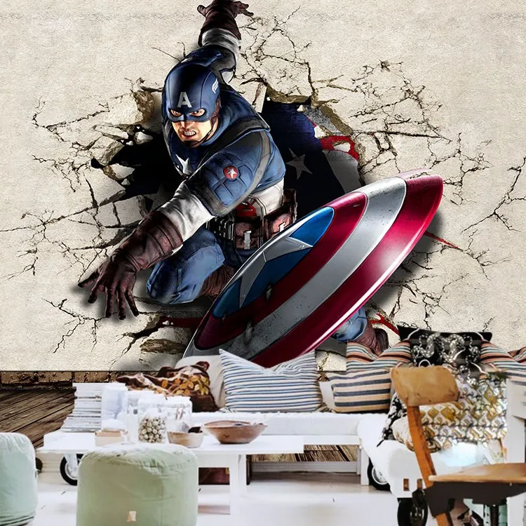 キャプテンアメリカ写真の壁紙3d壁紙ボーイズキッズルーム装飾マーベルヒーローズ壁画クラブベッドルームリビングルームクール Living Room Wall Paper Wall Paperroom Wall Paper Aliexpress キャプテンアメリカ写真の壁紙3d壁紙ボーイズキッズルーム装飾マーベルヒーローズ壁画クラブベッドルームリビングルームクール Living Room Wall Paper Wall Paperroom Wall Paper Aliexpress