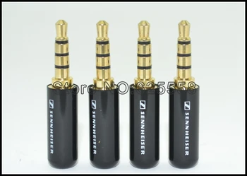 

6pcs 3.5mm 4 Pole Male Repair Earphones Jack Plug adapter Soldering copper
