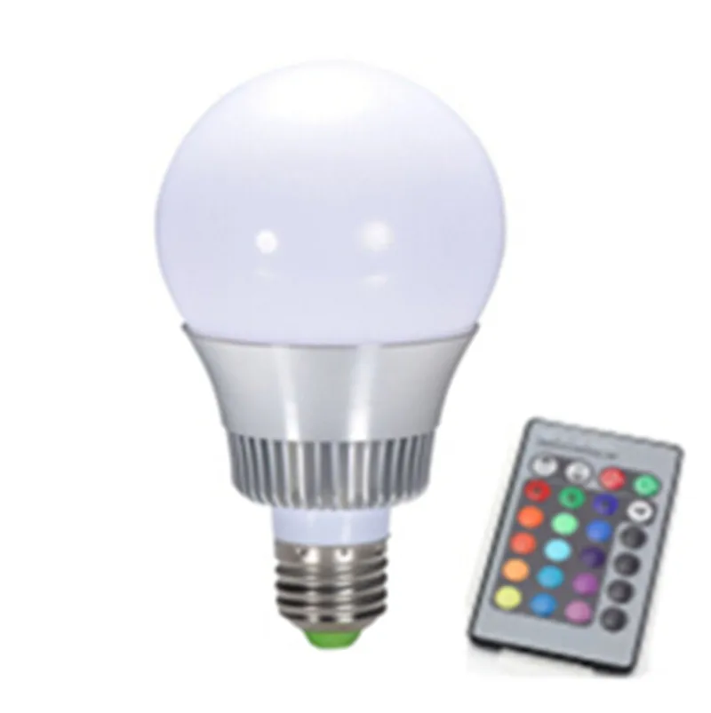 5W Magic Light Multi Color Lamp 110V LED Licht RGB Bulb 220v Color