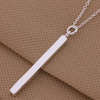

2015 new fashion design Silver color jewelry pendant necklace simple and unique gift good match Top quality hot
