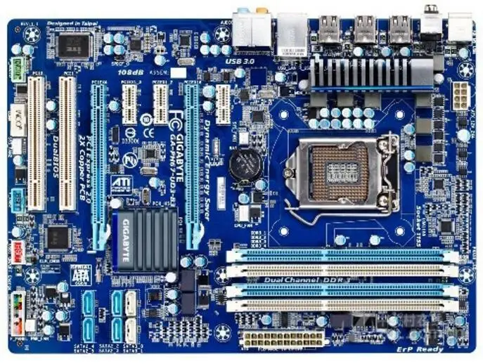 Для Gigabyte GA-PH67-UD3-B3 оригинальная б/у рабочего стола материнской платы PH67-UD3-B3 H67