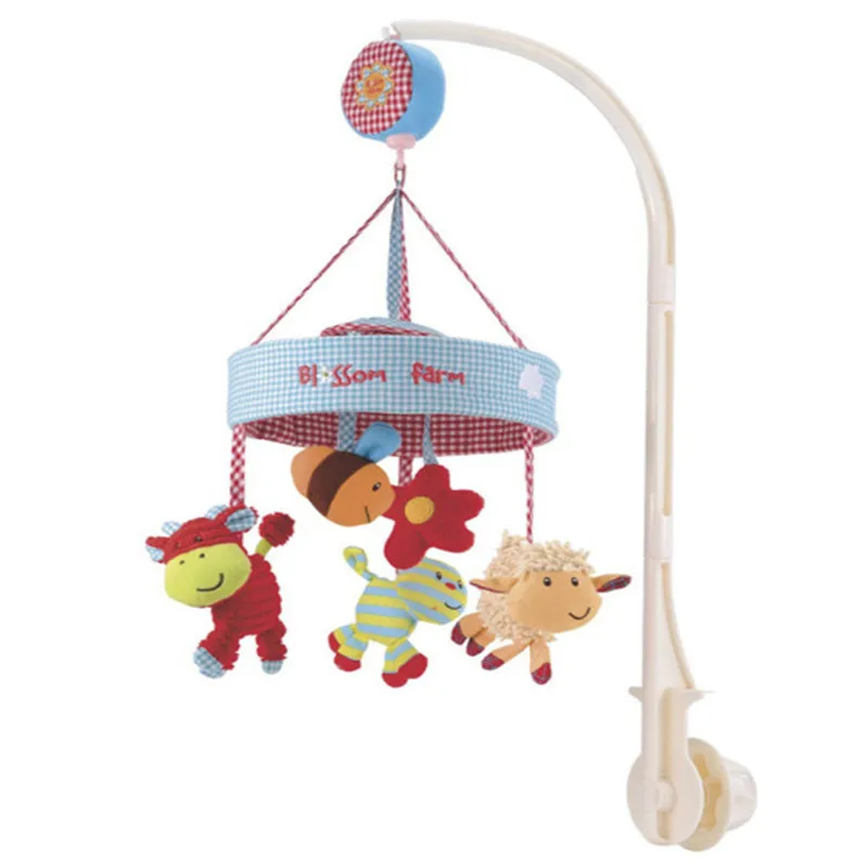 

Music Box with Holder Bracket Baby Bed Hanging Rattle Toys Newborn Gift Learning& Education