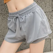 Высококачественная для бега шорты для бега короткие женские спортивные шорты для занятий йогой Женские беговые шорты спортивные шорты