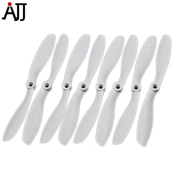 

4Pairs Rctimer 8x4.5'' 8045 Propeller CW CCW Props White Pro RCT8045-8MM For DIY FPV Multi-Rotor QuadCopter