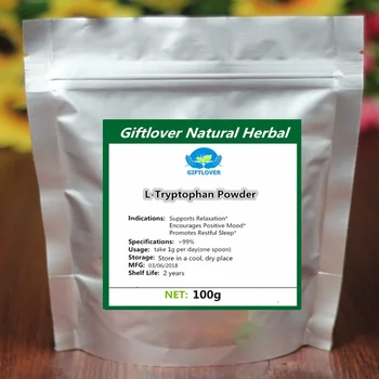 

Food Grade L-Tryptophan Powder,Essential amino acid Supports Relaxation Encourages Positive Mood Promotes Restful Sleep