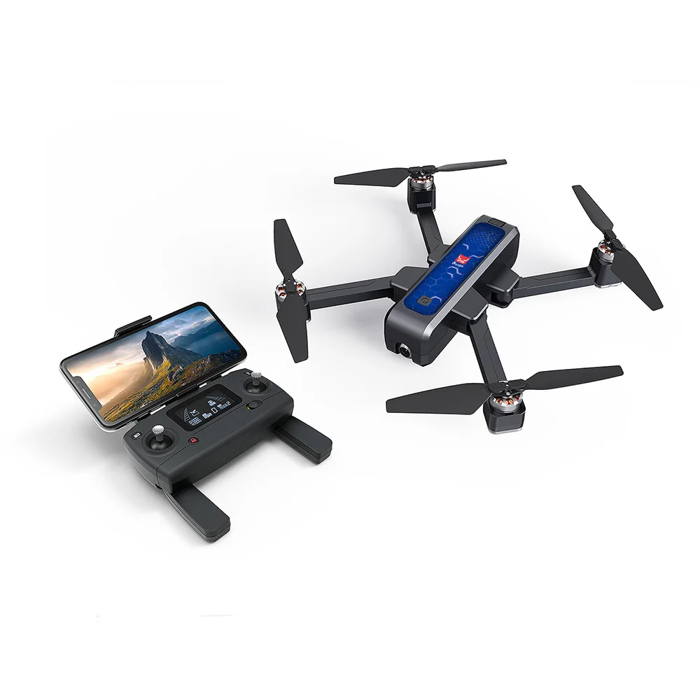 Новинка MJX Bugs 4 Вт B4W GPS бесщеточный складной Радиоуправляемый Дрон 5G Wifi FPV с 4K
