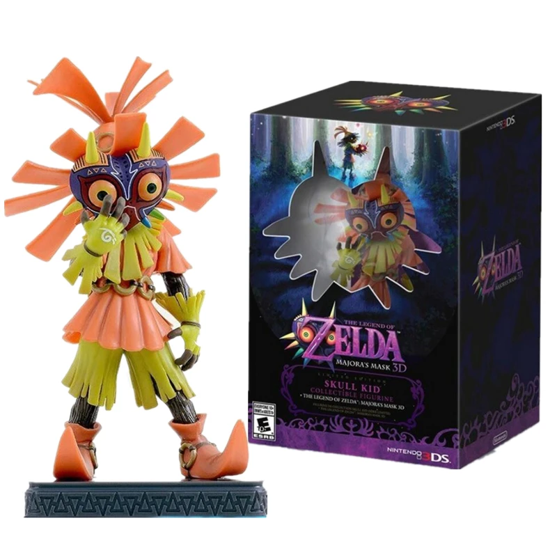 

Legend of Zelda FIGURE Majoras Mask FIGURE 3D Limited-Edition Bundle - Nintendo 3DS Limited-Edition Action Figure Toys